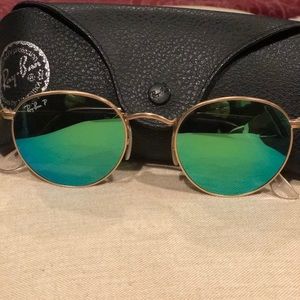 Women’s Ray-Ban round metal sunglasses